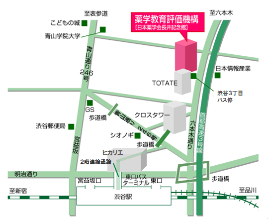 アクセスマップ